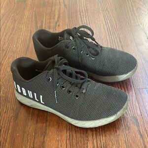 NOBULL Black and Green reflective Training Shoes